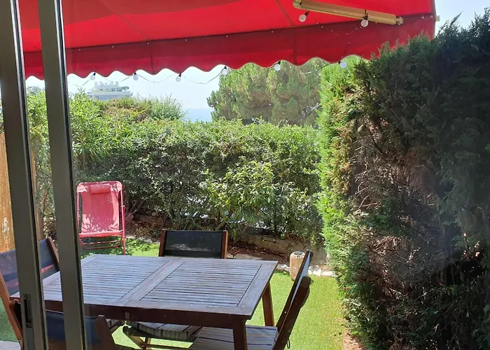 B084-confort Et Serenite Piscine Et Stationnement アパート *